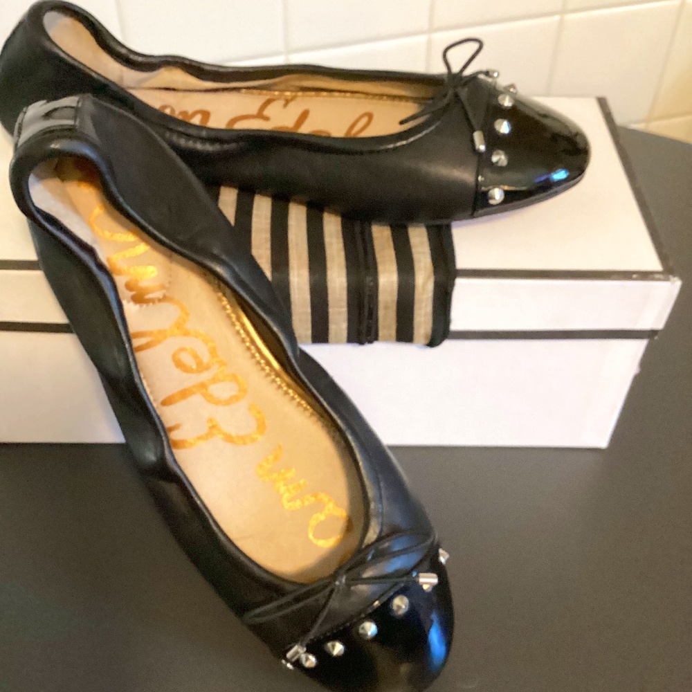 Sam Edelman Black Ballet Flats